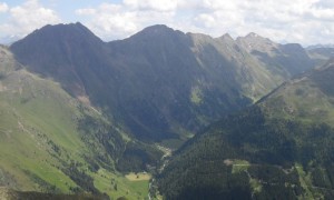 Bergtour Rotes Mandl zur Riepenspitze - Blick zur Rote, Weiße & Storfenspitze sowie Degenhorn