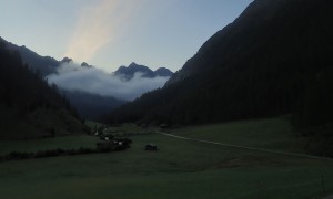 Hochgrabe über Wildegg - talauswärts bei der Lackenkammer mit Blick zum Rappler