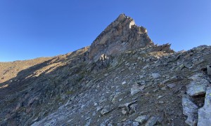 Hochgrabe über Wildegg - dieser Felsaufschwung wird links umgangen