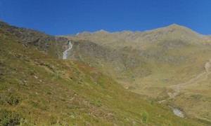 Hochgrabe über Wildegg - Abstieg, Blick zum Schrentebachwasserfall