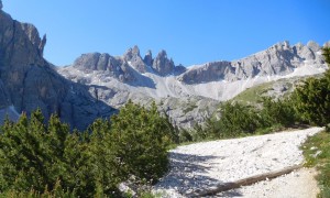 Klettersteig Paternkofel - Zustieg Altensteinertal