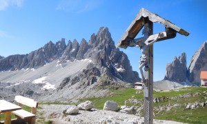 Klettersteig Paternkofel - Blick zum Gipfel