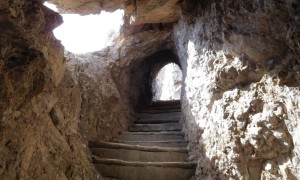 Klettersteig Paternkofel - Felstunnel