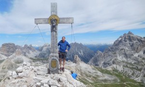 Klettersteig Paternkofel - Gipfelsieg