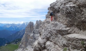 Klettersteig Paternkofel - Schartensteig