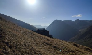 Bergtour Hochalmspitze - Aufstieg bei der Tschuingen Schupfe