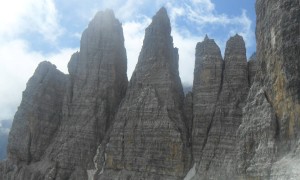 Klettersteig Rotwandspitze - Abstieg Rotwandspitze