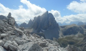 Klettersteig Rotwandspitze - Alpinisteig bei der Elferscharte