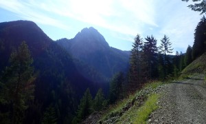 Klettersteig Spitzenstein - Zustieg