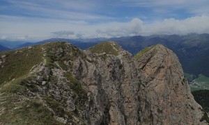 Klettersteig Spitzenstein - Gipfelgrat