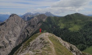 Klettersteig Spitzenstein - Gipfelgrat