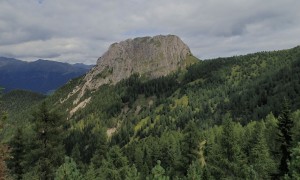 Klettersteig Spitzenstein - Rückblick beim Abstieg