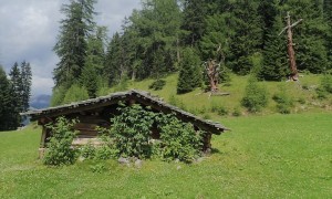 Klettersteig Spitzenstein - Abstieg, Aignerkaser