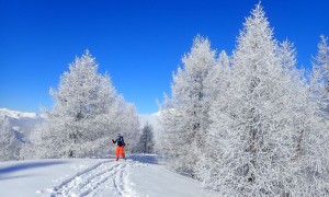 Skitour Wurzfläche - Aufstieg