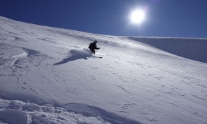 Skitour Wurzfläche - Abfahrt