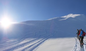 Skitour Gaishörndl - Aufstieg