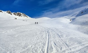 Skitour Kreuzspitze - Aufstieg