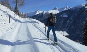 Skitour Gabesitten 2016 - Start zu Obwurzen