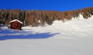 Skitour Gabesitten - Aufstieg Mitterwurzeralm