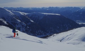 Skitour Gabesitten - Abfahrt