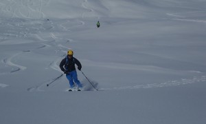 Skitour Gabesitten - Abfahrt