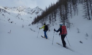 Skitour Hohes Haus - Zustieg Einattal