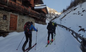 Bilder Skitour Hohes Haus - Einattal, bei der Schmidhofalm