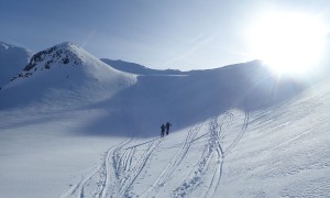 Bilder Skitour Hohes Haus - Schlussaufstieg