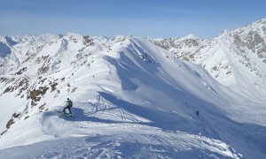 Bilder Skitour Hohes Haus - kurz vor dem Gipfel