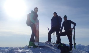 Bilder Skitour Hohes Haus - Gipfelsieg