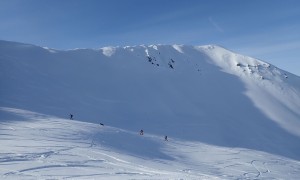 Bilder Skitour Hohes Haus - Blick zu Hohes Kreuz