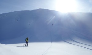 Bilder Skitour Hohes Haus - Abfahrt