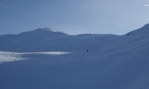 Bilder Skitour Hohes Haus - Rückblick Gipfel