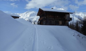 Skitour Rotes Ginggele - Kamelisenalm