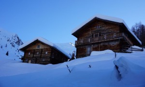 Skitour Rotes Ginggele - Kamelisenalm