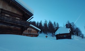 Skitour Rotes Ginggele - Kamelisenalm