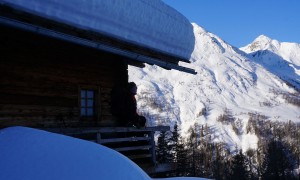 Skitour Rotes Ginggele - Kamelisenalm