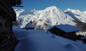 Skitour Rotes Ginggele - Kamelisenalm