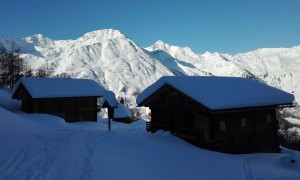 Skitour Rotes Ginggele - Kamelisenalm