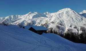 Skitour Rotes Ginggele - Kamelisenalm