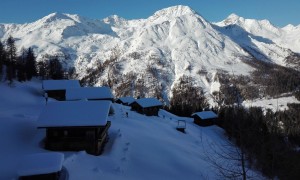 Skitour Rotes Ginggele - Kamelisenalm