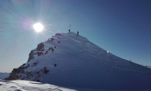 Skitour Rotes Ginggele - Gipfelsieg