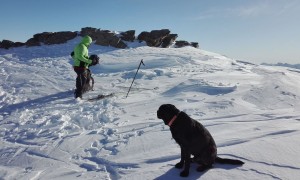 Skitour Rotes Ginggele - Gipfelsieg