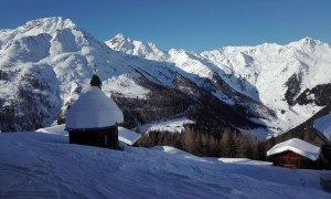 Skitour Rotes Ginggele - Kamelisenalm