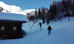 Skitour Rotes Ginggele - Kamelisenalm