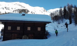 Skitour Rotes Ginggele - Kamelisenalm