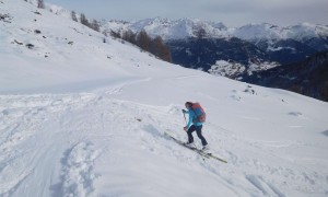 Skitour Pürglersgungge - Aufstieg