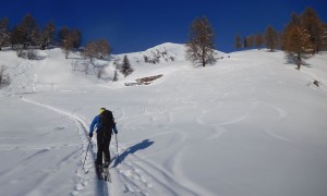 Skitour Pürglersgungge - Aufstieg