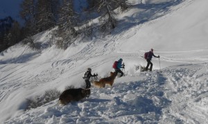 Skitour Pürglersgungge - Aufstieg