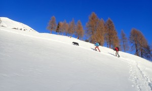 Skitour Pürglersgungge - Aufstieg